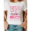 Hergestellt 1984 Print T-Shirt, Kurzarm Rundhals Lässiges Oberteil für Sommer & Frühling