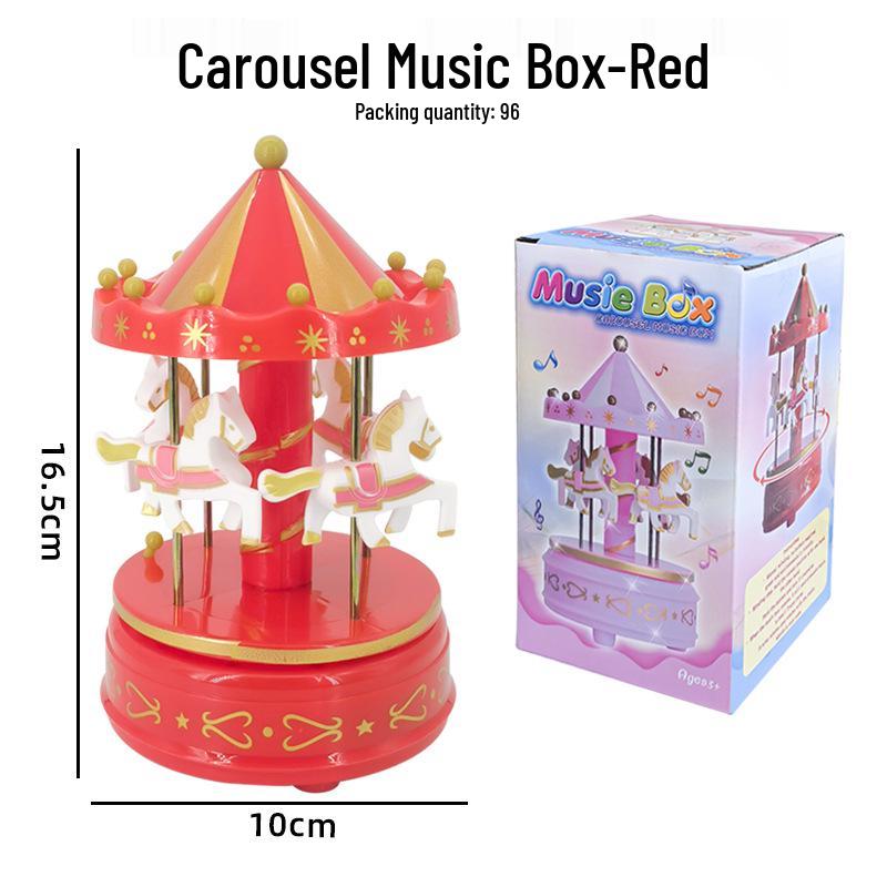 Carosello Musicale Decorazione Torta di Compleanno - Decorazione Feste Fai da Te per Bambini