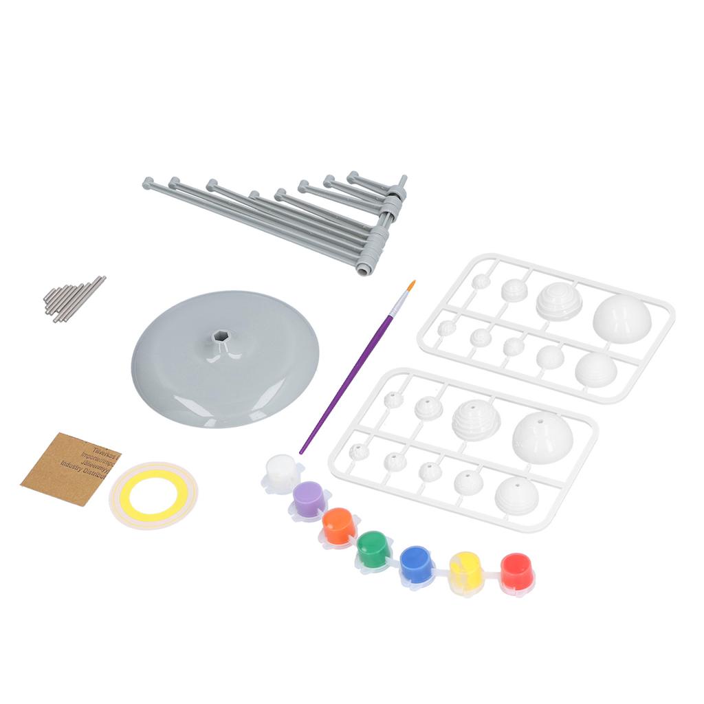 Solar System Model Kit DIY Nine Planets Solar System Ornaments for Kids Educational Gift