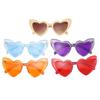 Goggle Love Heart Sunglasses Heart-Shaped Sunglasses UV400 Protection Vintage Sunglasses Eyewear