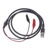 New Oscilloscope Test Probe Lead Cable BNC Male Plug Q9 To Dual Clip 1m Oscilloscope Test Cable Oscilloscope Probe Test Cable