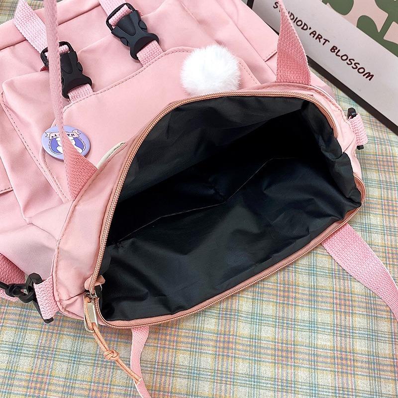 Junior High School Students Make-up Handbag, New Women's Bag, Fashionable and Sweet, Large-capacity Messenger Bag