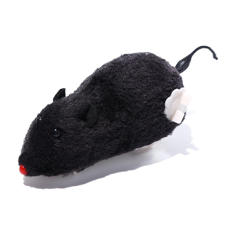 Motion Pet Products Spring Plush Mouse Toy Wind Up Toys Cat Dog Playing Toy Clockwork Toy