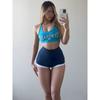 2025 New Arrival Fashion Workout Bra Female Yoga Sexy Quick-Drying Intimates Training Dance Sports Push up Bubble Wrap Play