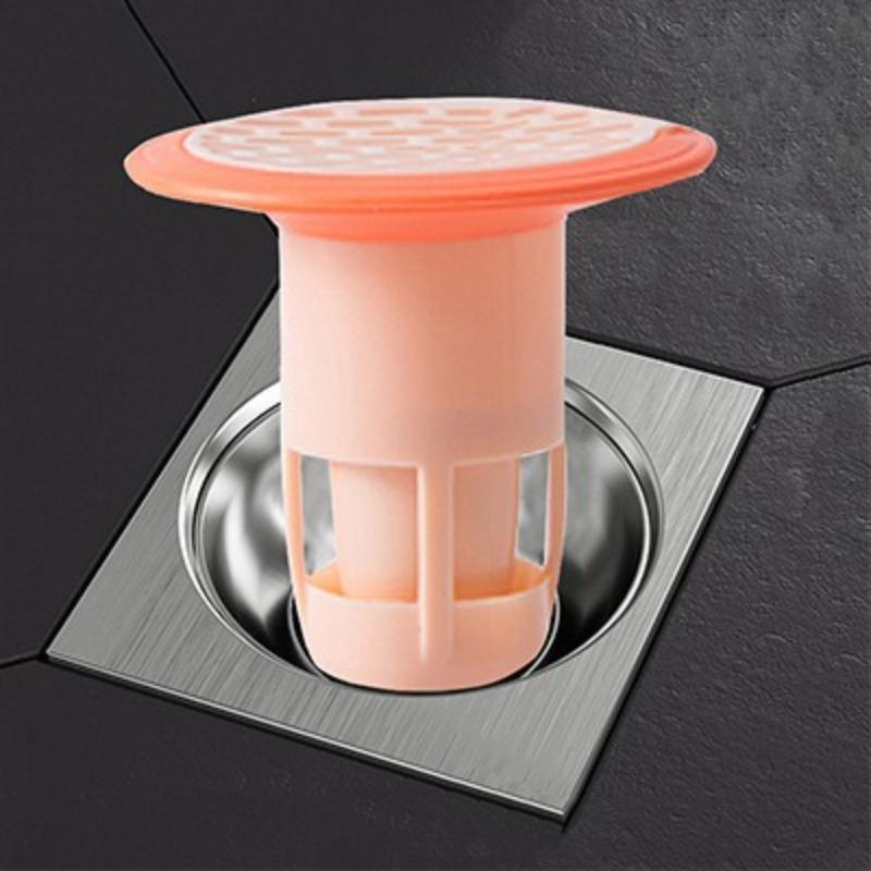 

Anti-odor and Anti-clogging Floor Drain Filter Screen, Anti-insect and Anti-hair Floor Drain Cover, A Magic Tool for Filtering Hair In The Sewer
