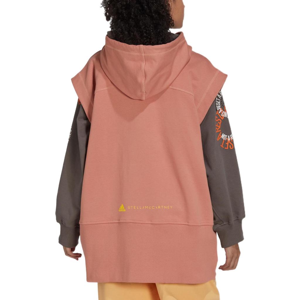 Adidas Sweatshirts Unisex Pink Hooded Moderate Cardigan IB5903