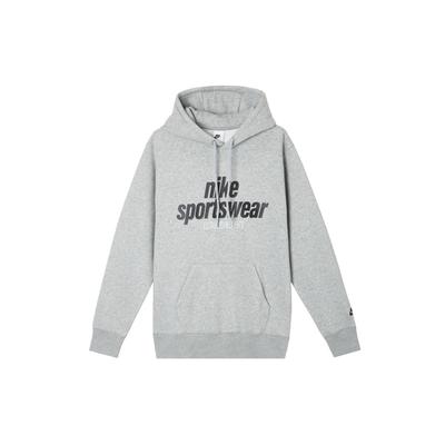 Clubsportswear FW24 Fleece Serie 1972 Lässig Schlicht Bequemer Fleece-Hoodie Herren-Hoodies Grau HJ2160063