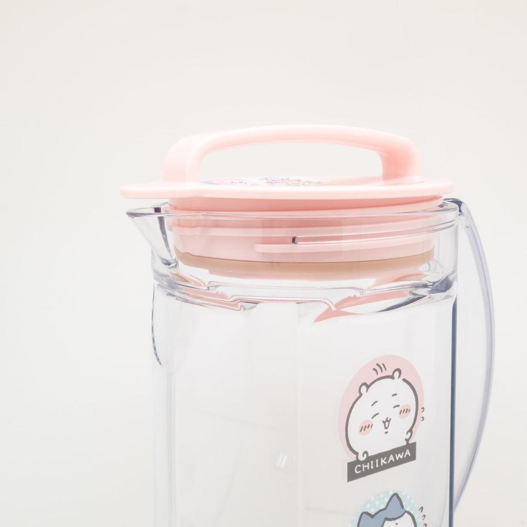OSK Cold Water Made in CKW26 Pitcher, Vertical/Horizontal, 1.2L, Chiikawa, Jug, Japan, Stain-Resistant, RC-1208