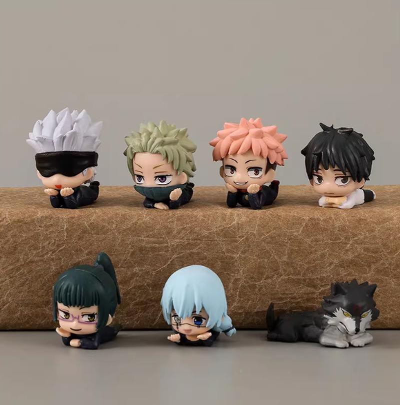 New Anime Kaisen Figure Q Version Gojo Satoru Itadori Yuji Blind Box Cute Action Figure Desktop Decor Model Toy Gift For Fans