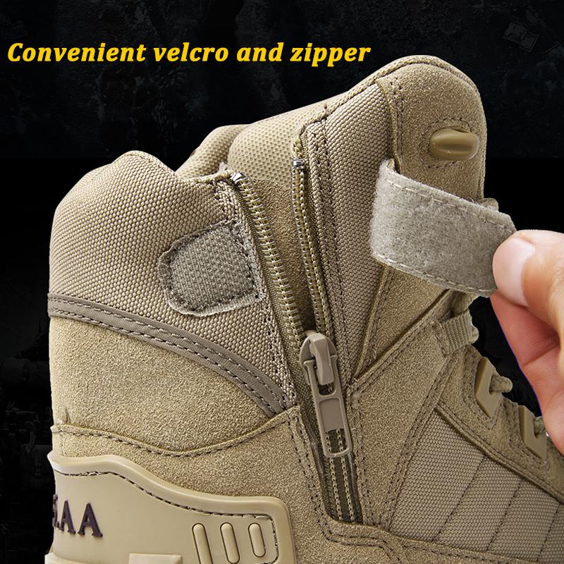 Pánske vysoké topánky Horolezecké turistické topánky Púštne vodotesné Pracovné bezpečnostné topánky Členkové Pánske outdoorové topánky