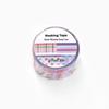 Infeel.Me Dream Weaving Washi Tape Set: 20mm Retro Grid, 6 Designs for Scrapbooking