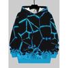Fashion Printed Cartoon Sweatshirt Casual Simple Top Loose Hoodies Sweatshirts Boys