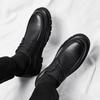 Black formal men's shoes Fashionable minimalist style Leisure Business Party Daily office adult shoes Hot selling New models