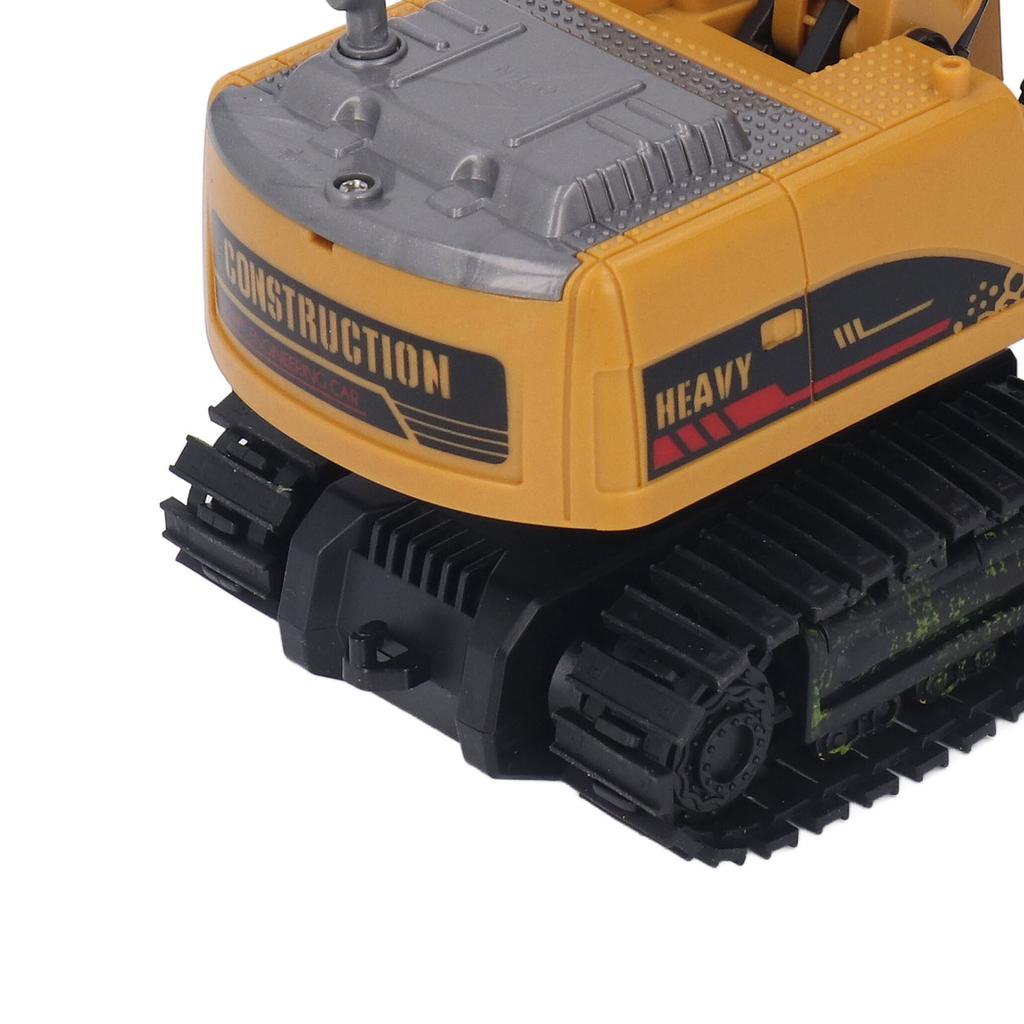 27MHZ RC Excavator Construction Truck 5 Channel Realistic Impact Resistance Car Model for Boys Girls