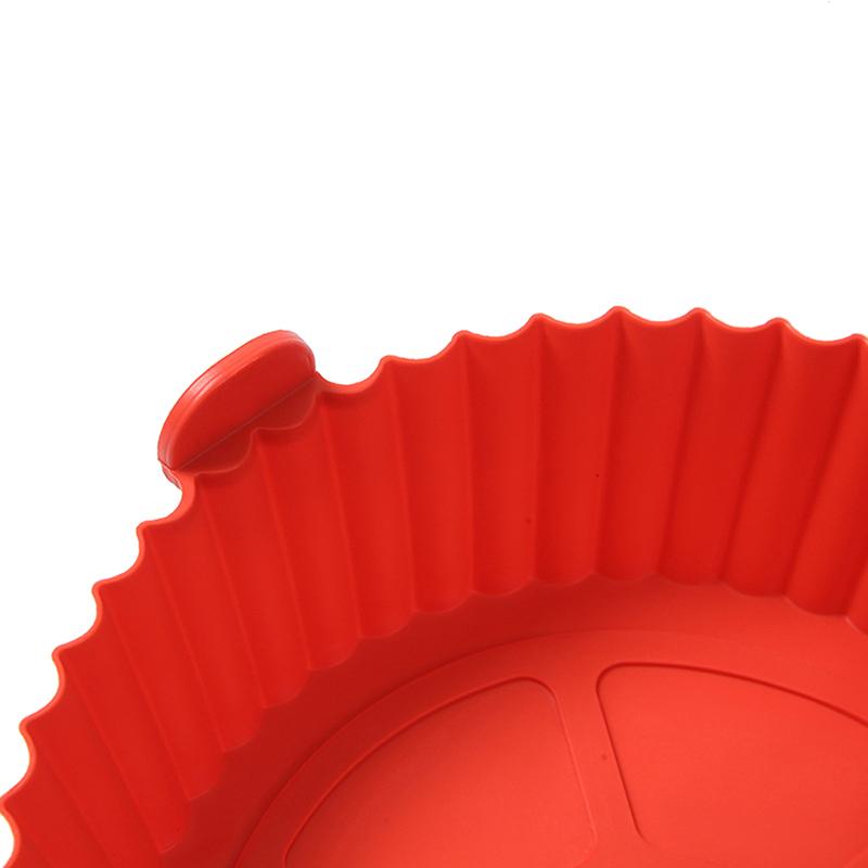 Heißluftfritteuse Backblech Ofen Backblech Frittierkorb Matte Heißluftfritteuse Silikontopf Ersatz Grillpfanne Backform Pizzablech