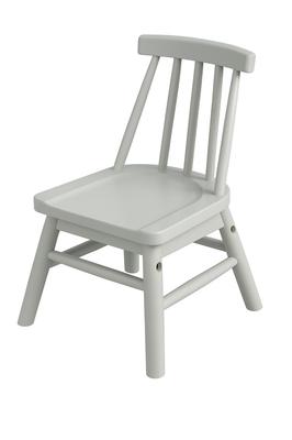 Kidzoo Kids Windsor Low Chair KDC-3749 Gray | Made of Natural Wood, 60kg Weight Capacity, Scandinavian Design, Easy Assembly, Kids Series