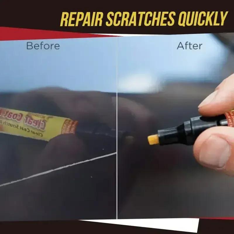 lyp58 Car Paint Pen Scratch Repair Body Door Paint Clear Coat Car Wash Styling Repair Car Scratch Repair Pen