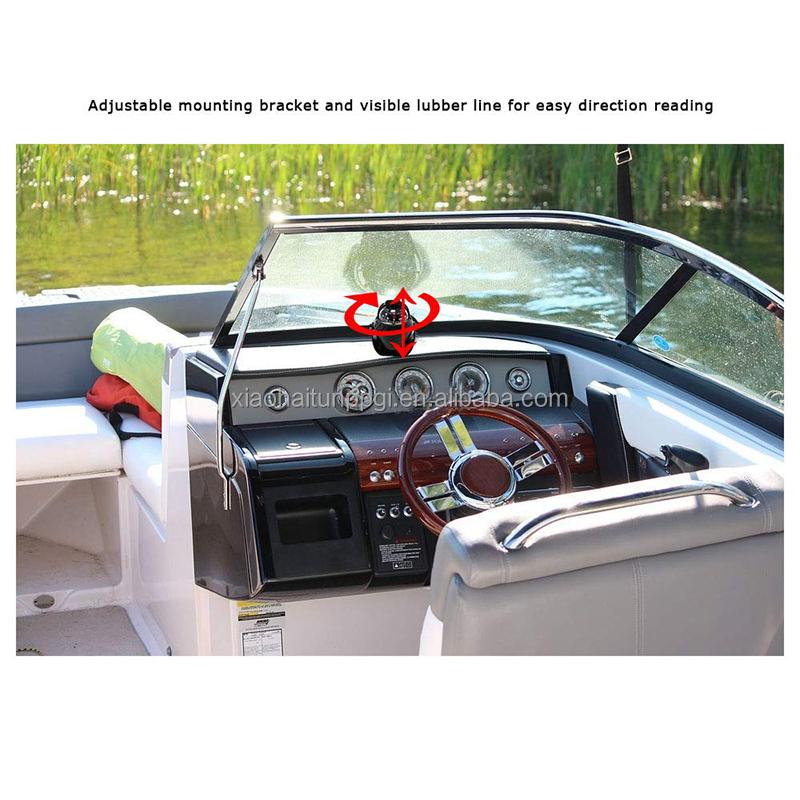 New Design Little Dolphin Factory Supply Boat Accessories Quality Marine ABS Navigation Magnetic Compass for Yacht and Kayak