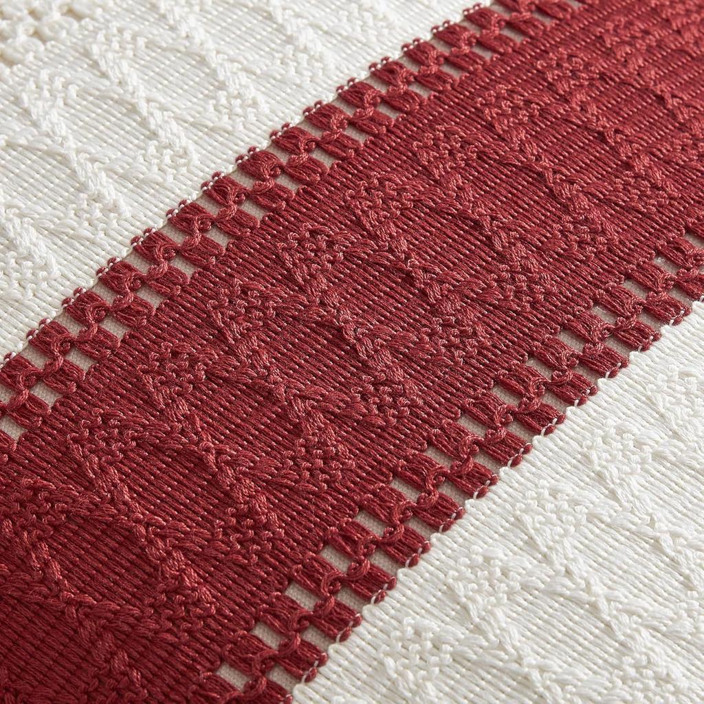 Böhmischer Kissenbezug aus Baumwolle und Leinen für Sofa, Büro, dekorative Überwurfkissenhülle, Lendenkissen, stilvolles, bequemes, einzigartiges Design