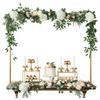 Portable Storage Table Rod Holder Table Arch Stand Metal Table Arch Rod Stand for Balloons Flowers Decoration at Wedding