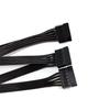 5Pcs 15 Pin 1X Male To 5X Female SATA Hard Drive Splitter Cable Adapter Computer