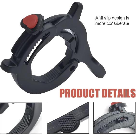 MLY 1 PC Motorcycle Cruise Control Assist, Adjustable Motorcycle Throttle Lock, Non-Slip Throttle Lock Clamp, Universal Throttle Lock Cruise Control