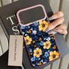 Case for iPhone 17 Pro Max 14 XS Air XR 16 15 Plus 13 Pro 12 11 Back Phone Cover Pink Flower Sea