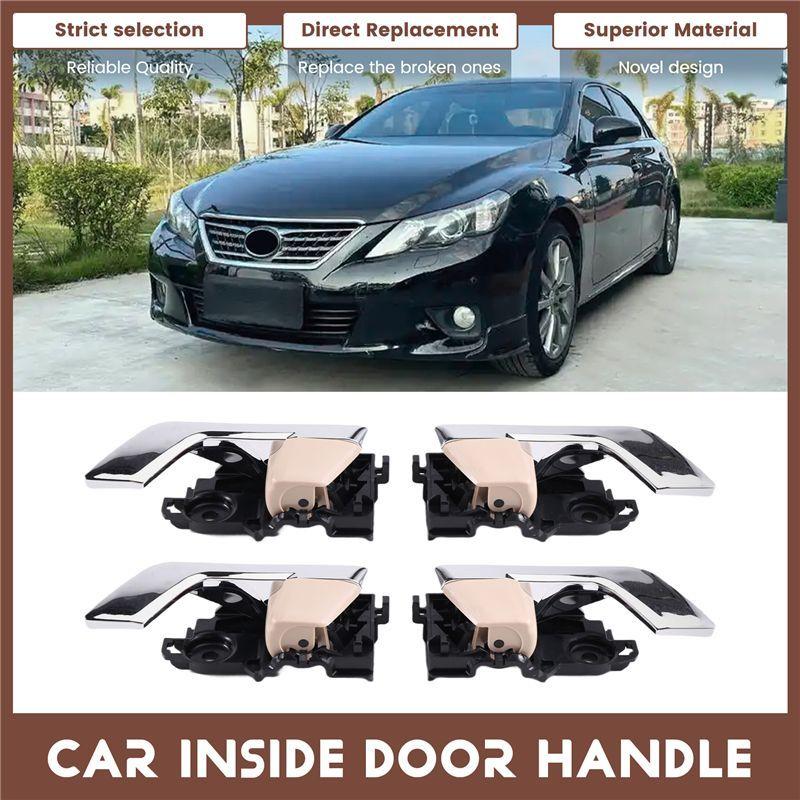 SXR-4Pcs/ Set Front/Rear Ide Door Handle 69206-0N010/69205-0N010 For Toyota REIZ GRX13 2010-2017 Inner Door Handle Pull
