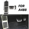 Pédales de voiture LHD pour A4 B8 S4 RS4 Q3 A5 S5 RS5 8T Q5 8R SQ5 A6 C7 A7 S7 S6 4G A8 S8 A8L 4H Cache de pédale d'accélérateur et de frein et de repose-pied