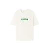 Soft And Comfortable Versatile Solid Color Short Sleeve T-Shirt Unisex Tops White L225U158-0074