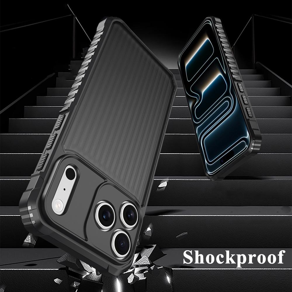 KEYSION Heavy Duty Shockproof Phone Case for iPhone 17 Pro Max 17 Air Translucent Matte Back Cover for iPhone 14 15 16 Pro Max