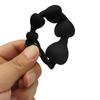 Heart Shaped Silicone Anal Beads Butt Plug Balls