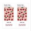 50pcs Flower Thank You Stickers Seal Labels For Gift Or Commodity Decor Stickers Small Business Packaging Sealing Stickers