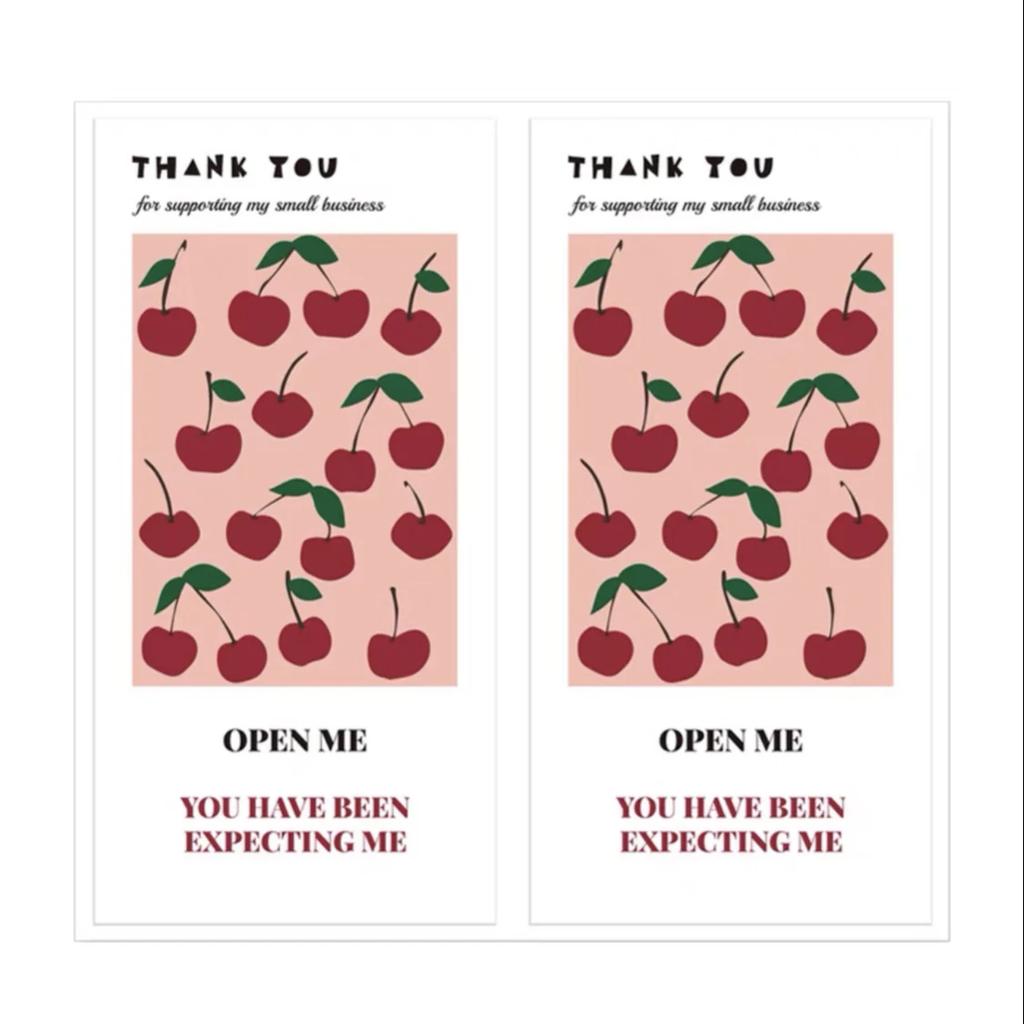 50pcs Flower Thank You Stickers Seal Labels For Gift Or Commodity Decor Stickers Small Business Packaging Sealing Stickers