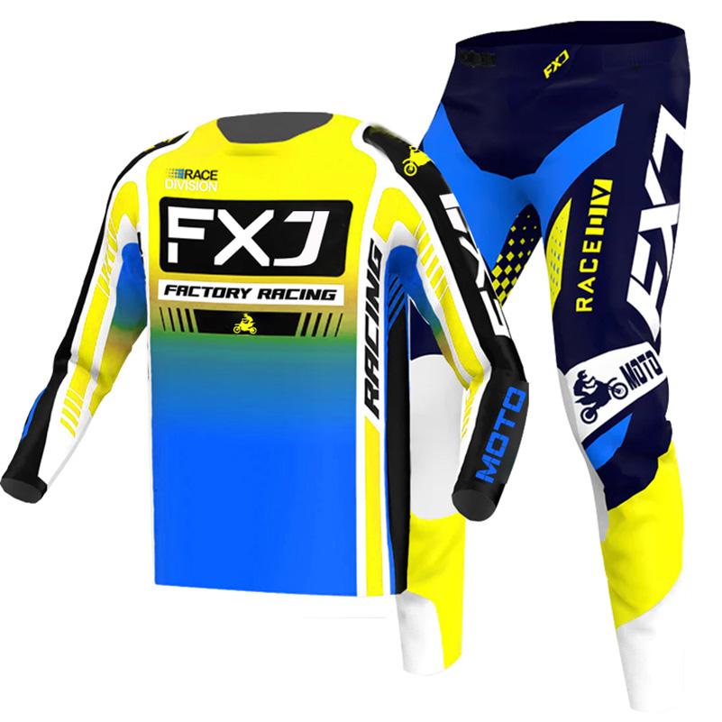 Motocross-Ausrüstungsset für Kinder 4 5 6 7 8 9 10 11 12 13 Jahre Jugend Kind Motorrad Junge Mädchen Jersey Hose Kits Rennanzug Offroad Enduro MX MTB