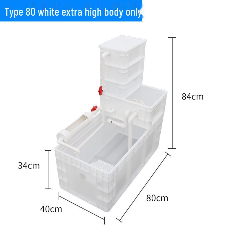 Enhanced Turtle Tank with Filter and Water Change System