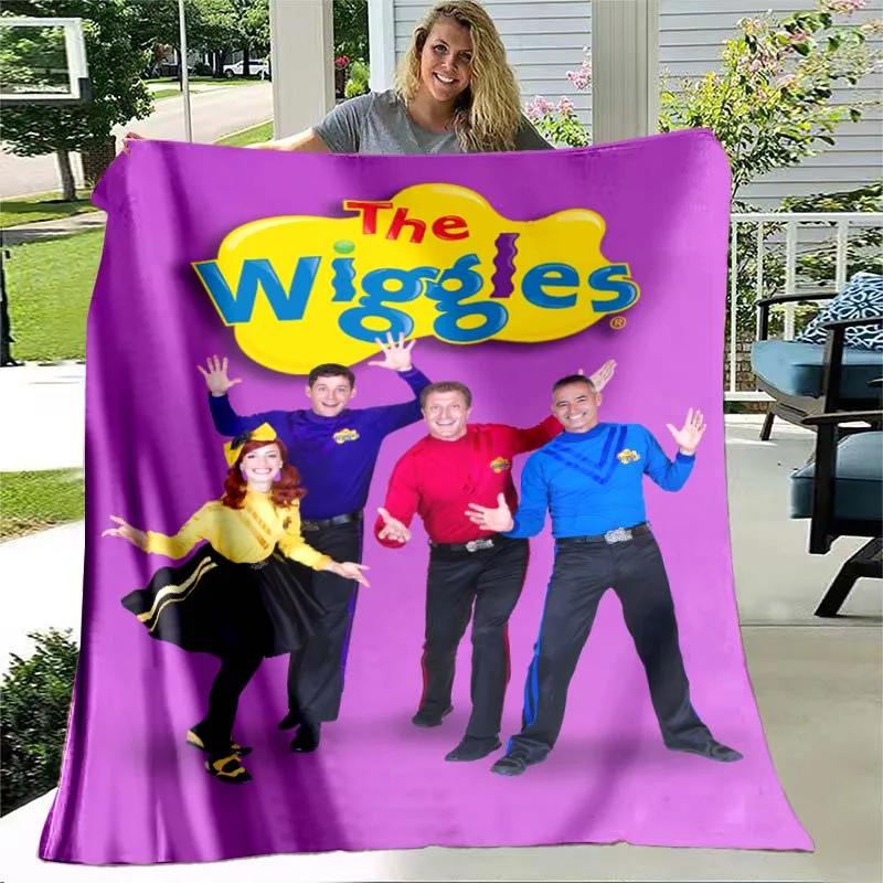 The Wiggles Cartoon Deken Lichtgewicht Comfortabel Zacht Ademend Ultrafijn Warm Deken Beddengoed Reisbeddengoed