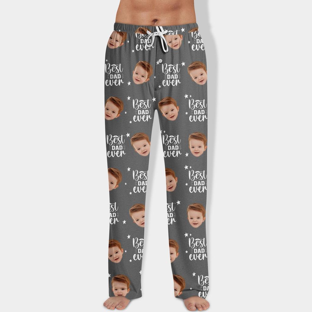 Erkekler Allover Baskılı Ev Pantolonu Uyku Pijama Pantolonu Uzun Pantolon Pijama Pantolonu Yoga Pantolonu