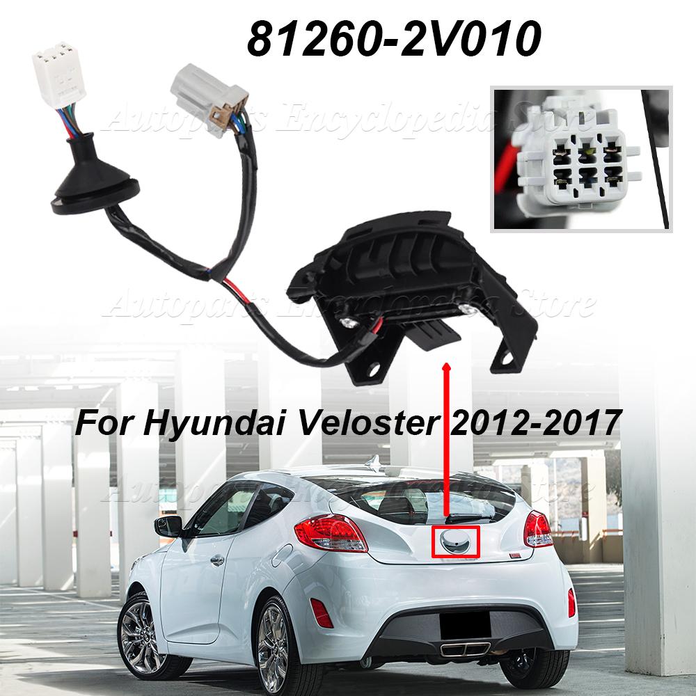 For 2012-2017 Hyundai Veloster 81260-2V010 812602V010 Car Rear Trunk Hatch Release Switch Buttons Tailgate Open Button