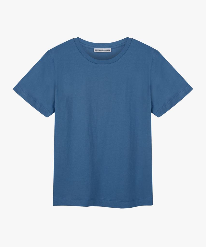 38COMEONCOMMON Regular Cotton T-Shirt (Dusty Blue)