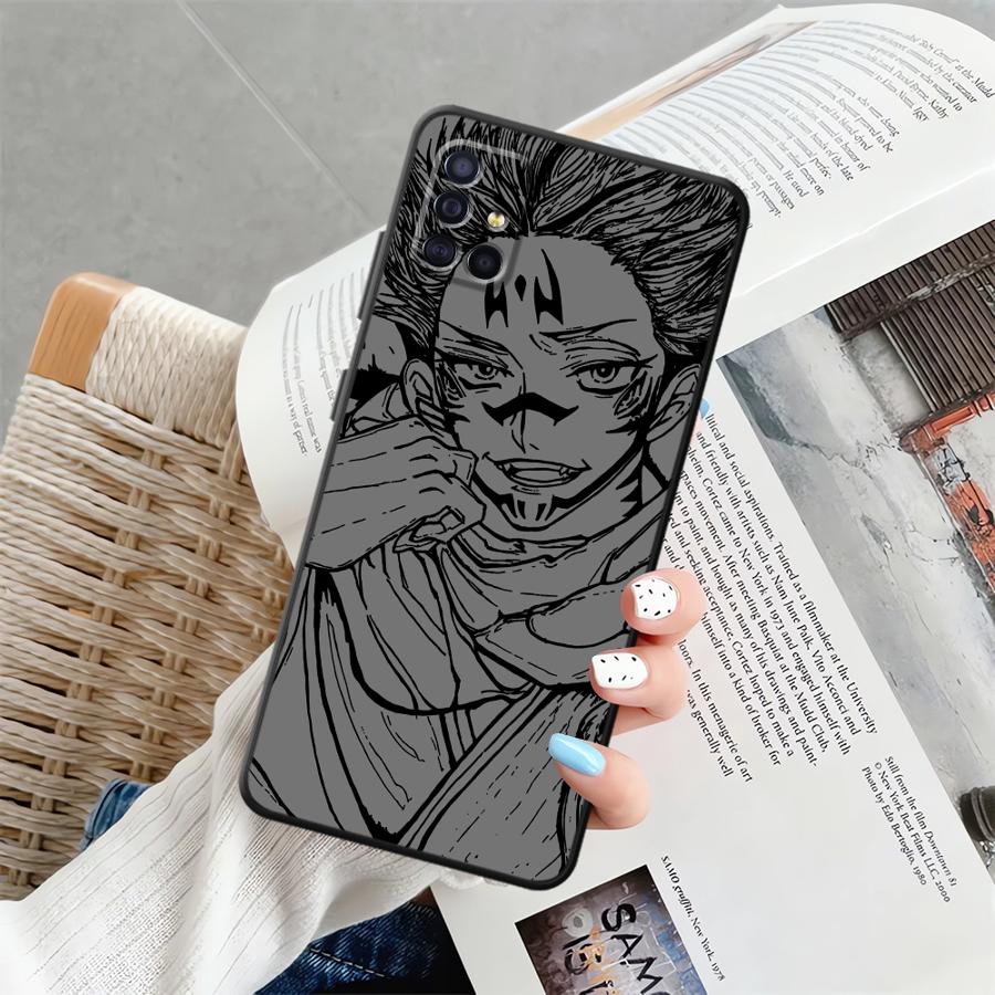 Anime Back Phone Cover Case for Samsung Galaxy A35 A41 A16 A21s A54 A71 A72 A73 A22 A23 A14 A15 A33 A34 A51 A52 A24 A31 A12 A13