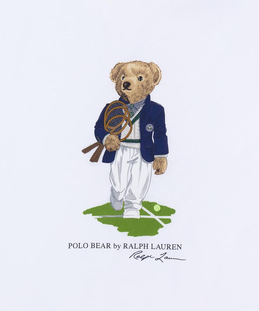 POLO RALPH LAUREN Wimbledon Classic Fit Polo Bear T-Shirt - White