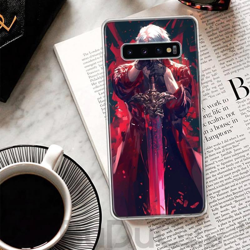 Game D-Devil May Cry 5 Cover For Samsung Galaxy S8 S9 Plus S10 Lite Note 8 9 10 Pro 20 Ultra S7 Edge M11 M21 M32 M51 Print Coque