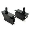 Refrigerator Door Light Control Switch Set of 2 Push Button Units Rated for 250V 125V Voltage and 0.5A 1A Current Applications