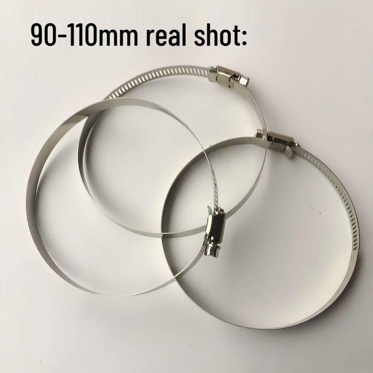 Stainless Steel Hose and Pipe Clamp for 1-Inch Water or Gas Pipes