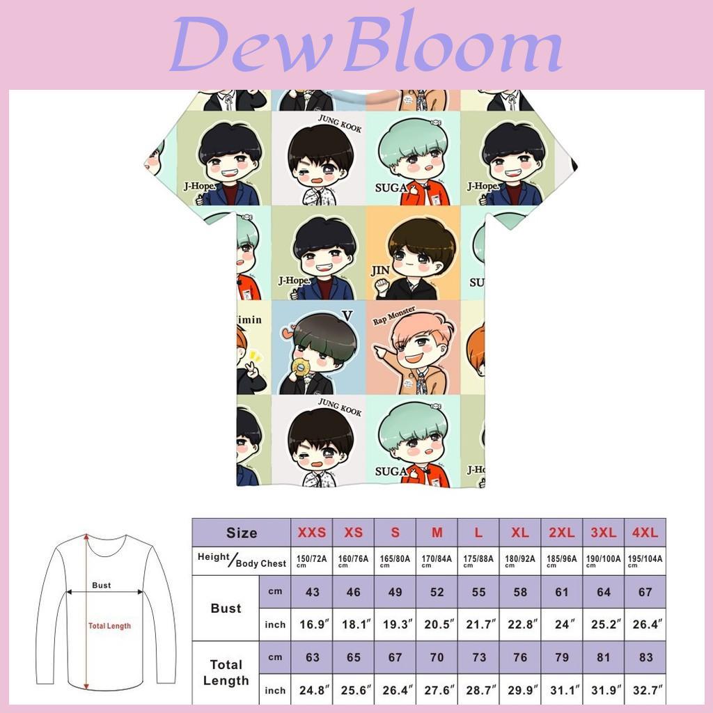 Premium Quality Kpop Bts 3d T-shirt Bangtan Boys Love Yourself Short Sleeve Apparel