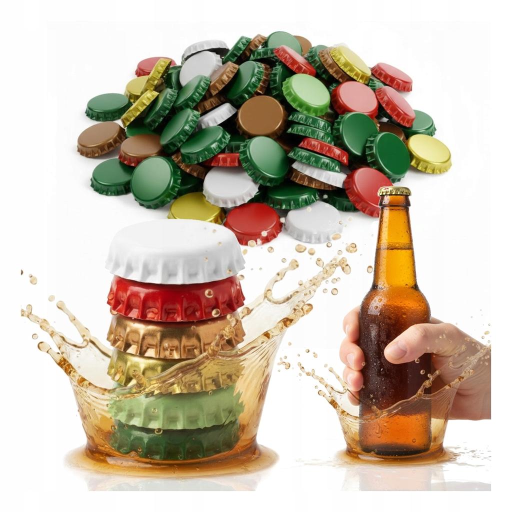 30x BIERFLASCHENVERSCHLÜSSE 26mm Hausgebraut Bier Apfelwein Kombucha Brauerei für FLASCHEN