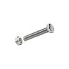 Boîte L 10 Unités. Vis Metrique Cab Hexagonale + Ecrou Zinc M10x40mm Fadix