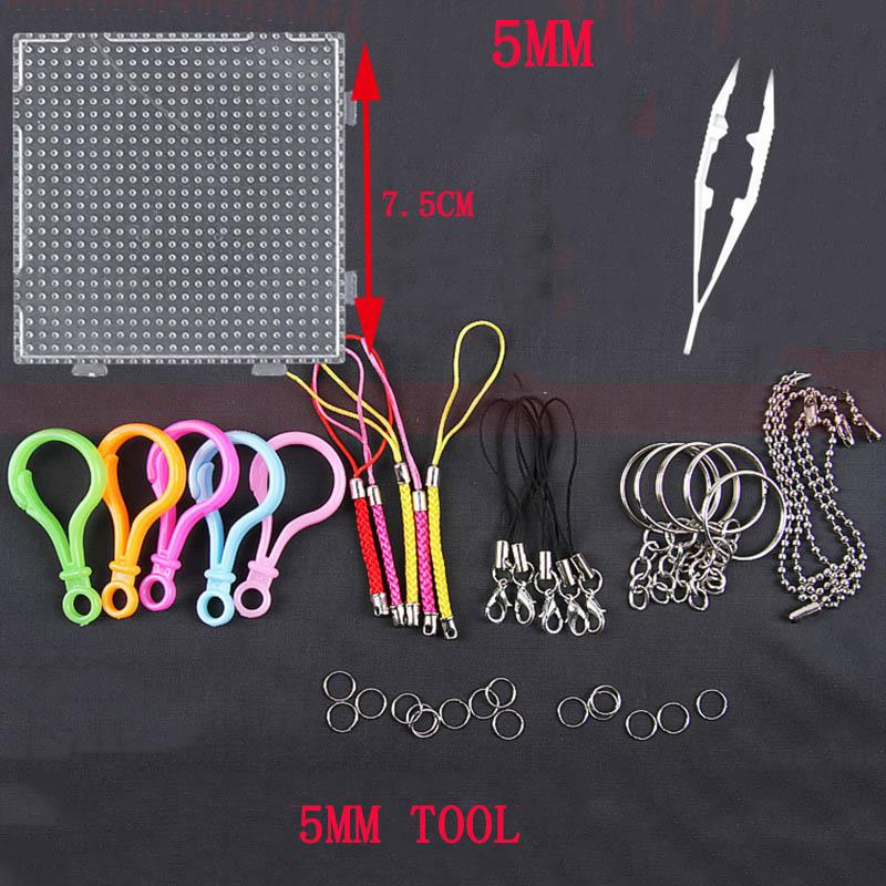 Toy Perler Kit 5Mm/2.6Mm Hama Beads 3D Puzzle Diy Toy Kids Creative Handmade Craft Toy Gift 72 Colors 39000Pcs