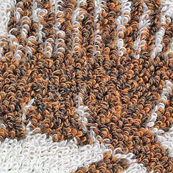 Carolata Cretaceous Washcloth 34 x 35 cm Beige Imabari Made in Absorbent Mini Towel Cotton Jacquard Perfect Gift Dinosaur/Pterosaur (approx. / /